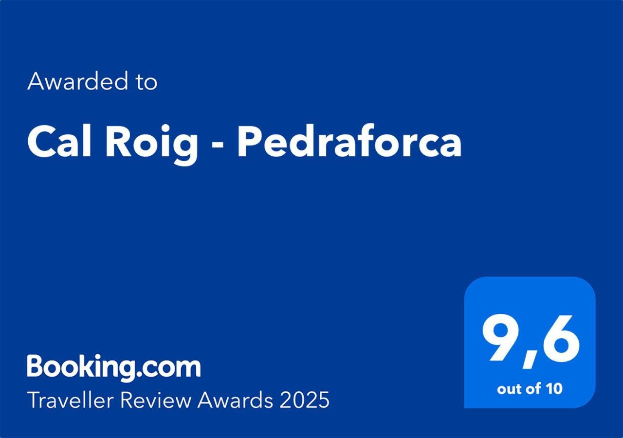 Cal Roig - Pedraforca Villa Saldes Exterior photo